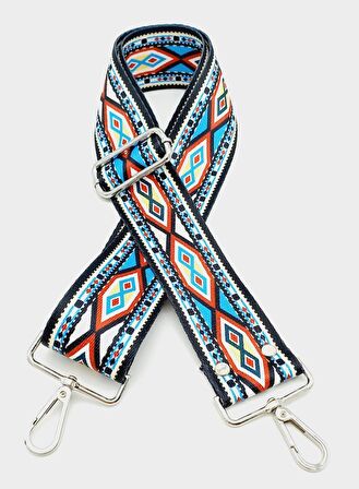 Polyester Kolon 120X5 Cm No:20 Gümüş Metalli