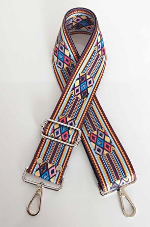 Polyester Kolon 120X5 Cm No:21 Gümüş Metalli