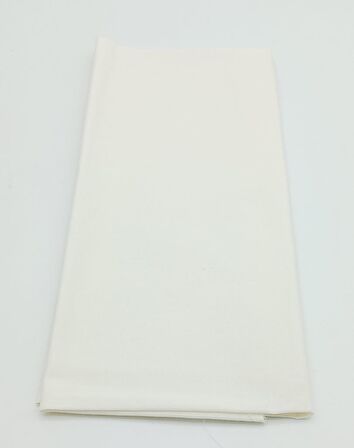 120X50 Cm Pamuklu Astarlık Kumaş Krem Renk No:07