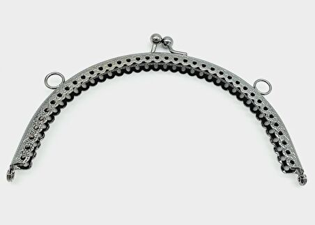 Oval Cüzdan Klipsi 16 Cm Füme Renk