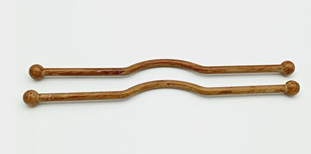Koyu Renk Bambu Görünümlü Plastik Çanta Sapı