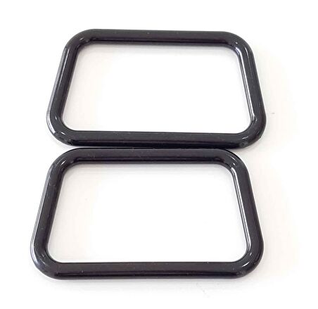 Akrilik Görünümlü Siyah Plastik Çanta Sapı