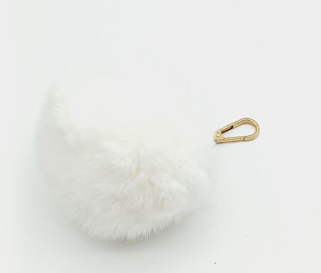 Kırık Beyaz Renk Ponpon