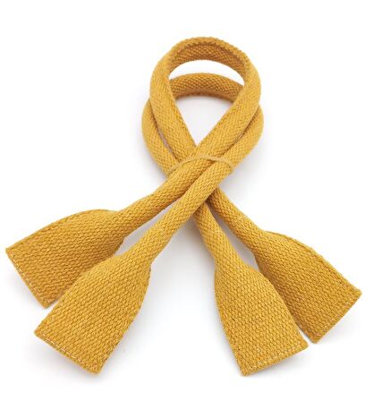 Hardal Pamuklu Kolon Pelikan Model Çanta Sapı