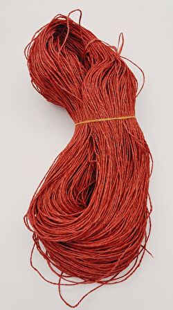 Açık Kırmızı Renk Kağıt İp 250 Gr