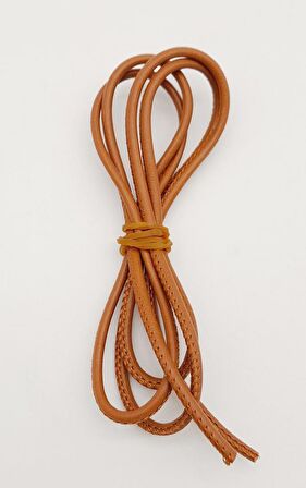 3 Mm Taba Renk Suni Deri İp 1 metre