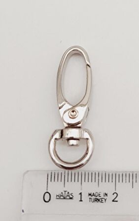 1 Cm Gümüş Renk Kanca