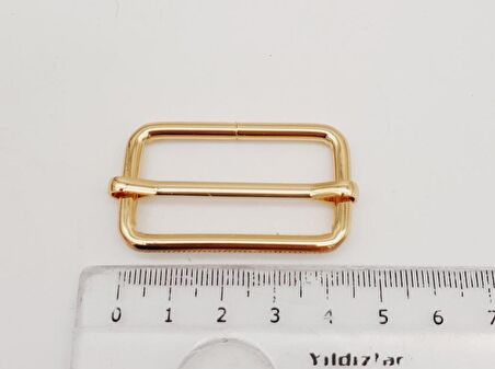 4x2 Cm Light Gold Ayarlama Aparatı Sürgüt