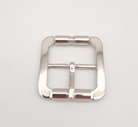 Gümüş Renk 3.5 Cm Kare Çanta Tokası