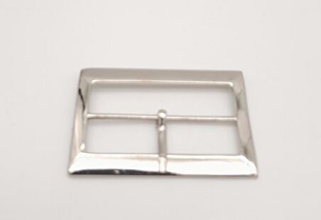 Gümüş Renk 4.5 Cm Dikdörtgen Çanta Tokası