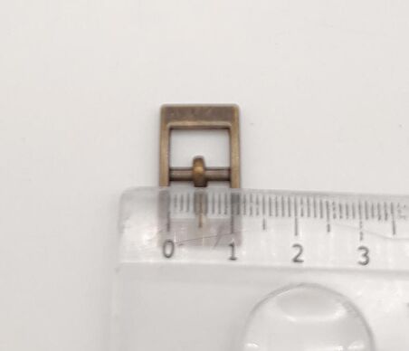 Antik Renk 1 Cm Çanta Tokası