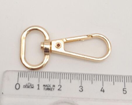 1.5 Cm Light Gold Renk Kanca 1 Adet