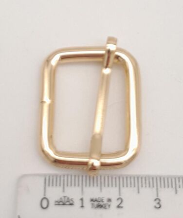 2.5x2 Cm Light Gold Renk Ayarlama Aparatı Sürgüt