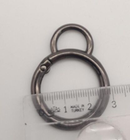2.5 Cm Füme Kulaklı Yaylı Halka 1 Adet