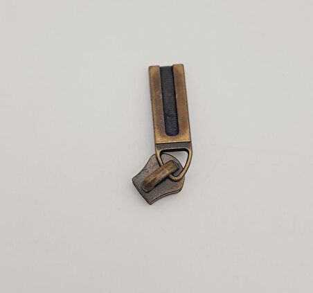 Antik Renk 4 Cm Fermuar Başı