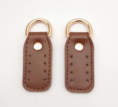 Taba Çift Kat Dikişli Suni Deri Sapucu Böce Light Gold Metalli