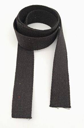 4 Cm Pamuklu Kolon 1 Metre Kahverengi