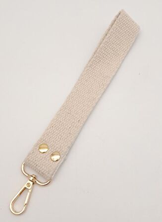 Krem Pamuklu Kolon Elcik Light Gold Metalli