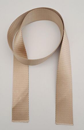 4 Cm Bej Renk Polyester Kolon 1 Metre