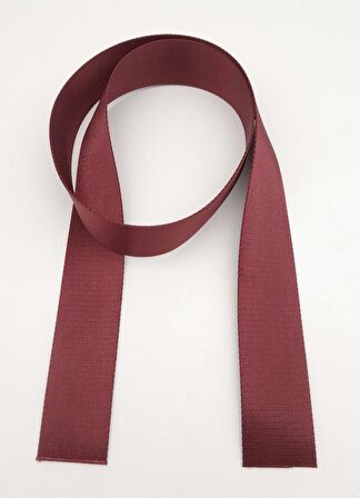 4 Cm Bordo Renk Polyester Kolon 1 Metre