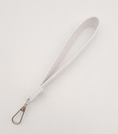 Beyaz Pamuklu Kolon Elcik Gümüş Metalli