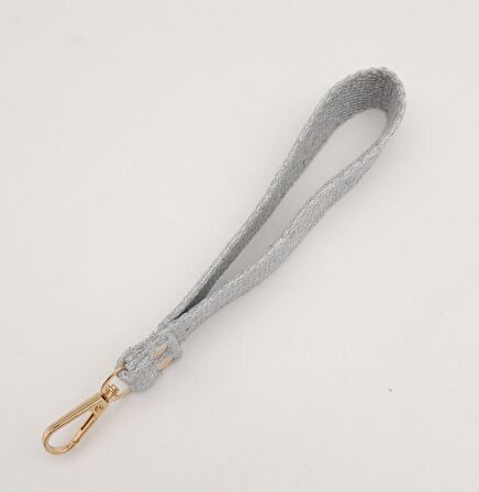 Açık Gri Pamuklu Kolon Elcik Light Gold Metalli