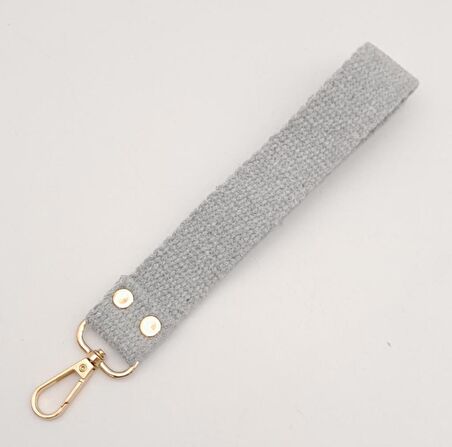 Açık Gri Pamuklu Kolon Elcik Light Gold Metalli