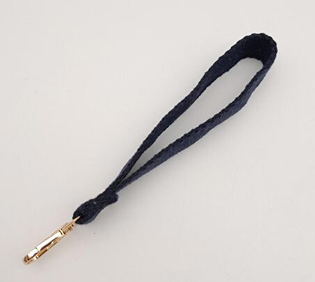 Lacivert Pamuklu Kolon Elcik Light Gold Metalli