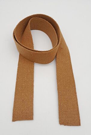 4 Cm Pamuklu Kolon 2 Metre Koyu Sütlü Kahve