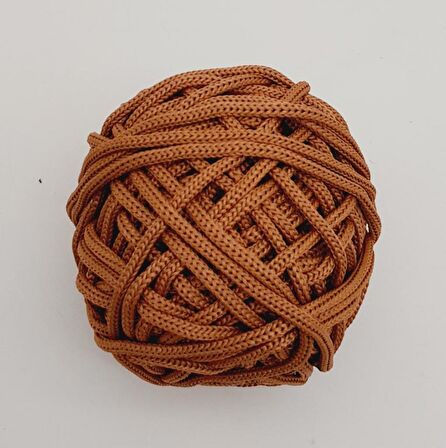 5 mm Taba Renk Polyester Makrome