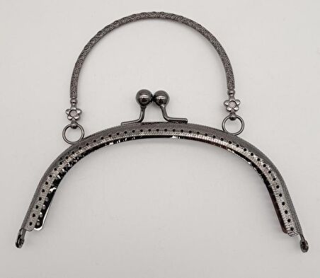 17 Cm Füme Çanta Klipsi (Örgü Çanta İçin)