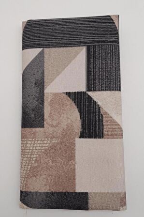 90X50 Cm Duck Astarlık Kumaş Geometrik Desen No:10