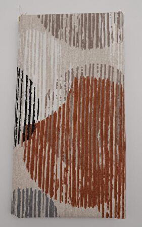 90X50 Cm Duck Astarlık Kumaş Çizgili Desen No:15
