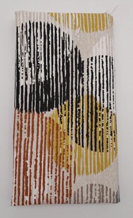 90X50 Cm Duck Astarlık Kumaş Çizgili Desen No:15