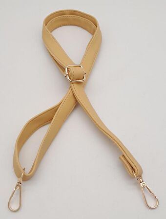 Hardal 125X2 Cm Sürgütlü Çanta Sapı Light Gold Metal