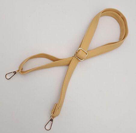 Hardal 125X2 Cm Sürgütlü Çanta Sapı Light Gold Metal