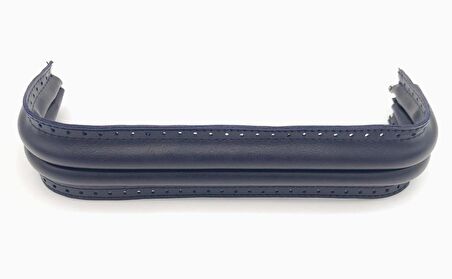 Lacivert Renk 25 Cm Gizli Çanta Bursu Suni Derili