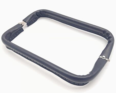 Lacivert Renk 25 Cm Gizli Çanta Bursu Suni Derili