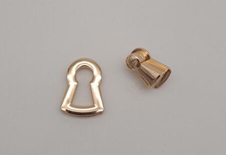 Kulplu Kilit Light Gold