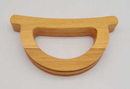 D Model Koyu Ahşap Çanta Sapı