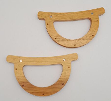 D Model Koyu Ahşap Çanta Sapı