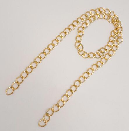 Kalın Zincir Light Gold 100 cm