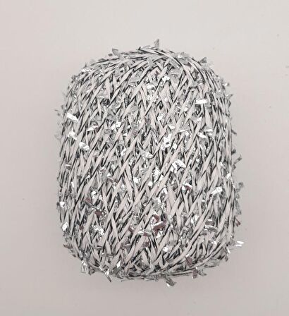 Confetti Kağıt İp Beyaz Gri Renk