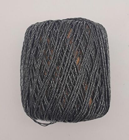 Trio Simli Antrasit Renk İp