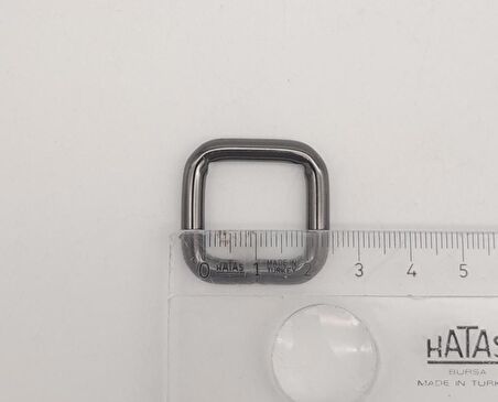 Füme Renk 2 Cm Kare Halka