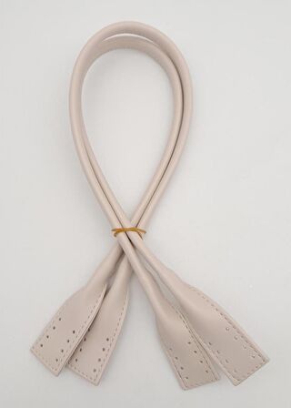 Suni Deri Pelikan Model Çanta Sapı Bej