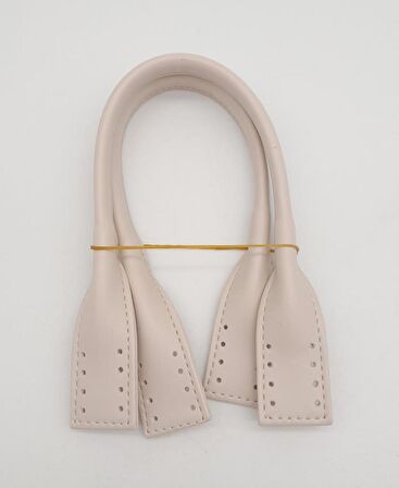 Suni Deri Pelikan Model Kısa Çanta Sapı Bej Renk