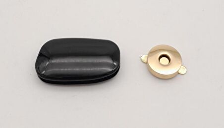 Siyah Renkli Light Gold Mıknatıslı Kilit