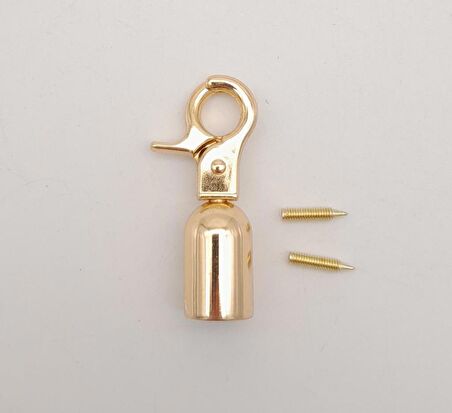 12 mm Light Gold Renk Kancalı Kovan 1 Adet