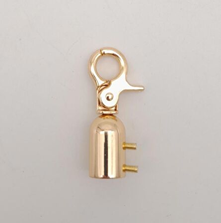 12 mm Light Gold Renk Kancalı Kovan 1 Adet